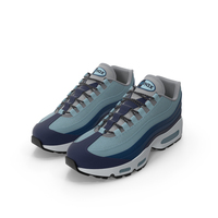 Nike Air Max 95 Blue PNG & PSD Images