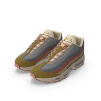 Nike Air Max 95 Beige PNG & PSD Images