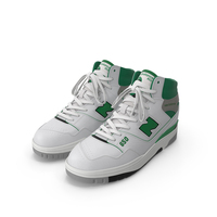 New Balance 650 Green PNG & PSD Images