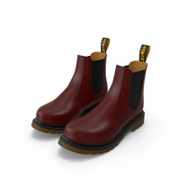 Leather Chelsea Boots PNG & PSD Images