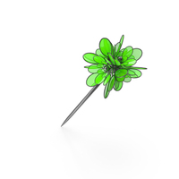 Green Hairpin PNG & PSD Images