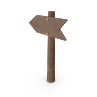 One Way Directional Arrow Sign Board PNG & PSD Images