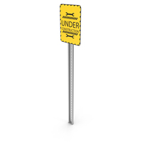 Under Construction Signboard PNG & PSD Images
