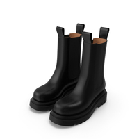 Chelsea Boots Black PNG & PSD Images