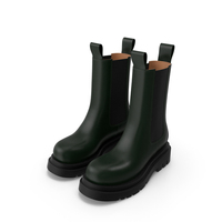 Chelsea Boots Green PNG & PSD Images