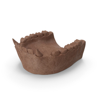 Clay Creature Lower Jaw PNG & PSD Images