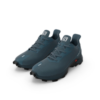 Salomon Alphacross Blue PNG & PSD Images