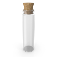 Empty Homeopathic Medicine Bottle PNG & PSD Images