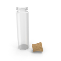 Empty Homeopathic Medicine Bottle PNG & PSD Images