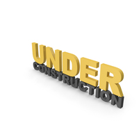Under Construction Text PNG & PSD Images