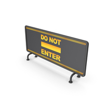 Do Not Enter Signboard PNG & PSD Images