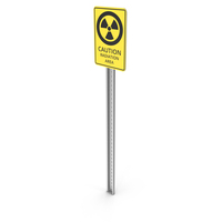 Radiation Signboard PNG & PSD Images