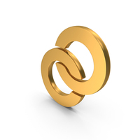 Link Part of a Chain Gold PNG & PSD Images