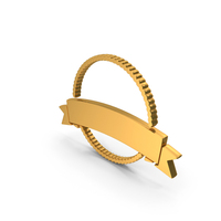 Free Circle Badge Gold PNG & PSD Images