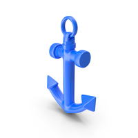 Anchor Blue PNG & PSD Images