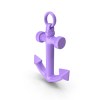Anchor Purple PNG & PSD Images