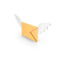 Mail Wing Icon PNG & PSD Images