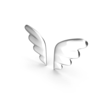 Wing Icon Metal PNG & PSD Images