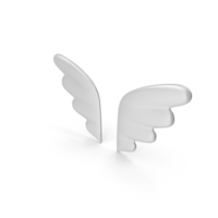Wing Icon White PNG & PSD Images
