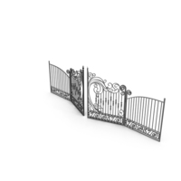 Iron Gate Black PNG & PSD Images