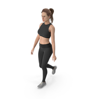 Sport Woman Walking PNG & PSD Images