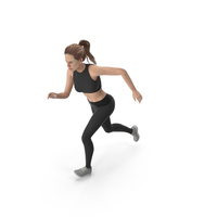 Sport Woman Running PNG & PSD Images