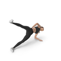 Sport Woman Exercising PNG & PSD Images
