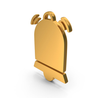 Gold Bell Symbol PNG & PSD Images