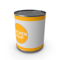 Chicken Noodle Canned Soup PNG & PSD Images