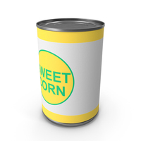 Generic Label Canned Corn 14.5oz PNG & PSD Images