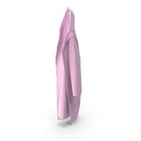 Pink Laboratory Coat Hanging PNG & PSD Images