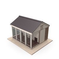 Commercial Dog Kennel PNG & PSD Images