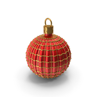 Red Christmast Ornament PNG & PSD Images