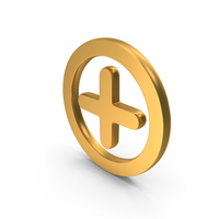 Plus Gold PNG & PSD Images