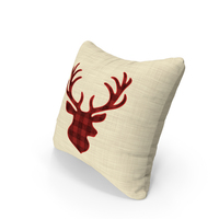 Pillow New Year Deer PNG & PSD Images