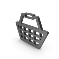 Icon Shopping Basket Black PNG & PSD Images