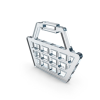 Glass Shopping Basket Icon PNG & PSD Images