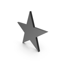 Icon Star Black PNG & PSD Images