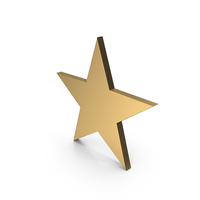 Gold Star Icon PNG & PSD Images