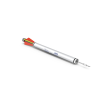 Genia Aluminium Dart Syringe PNG & PSD Images