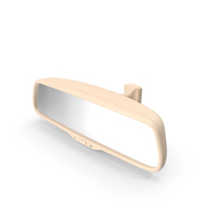 Auto Dimming Rear View Mirror Beige PNG & PSD Images