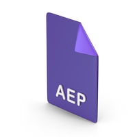File AEP Icon PNG & PSD Images