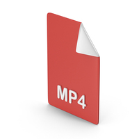 File MP4 Icon PNG & PSD Images