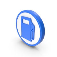 Petrol Bunk Blue Coin PNG & PSD Images