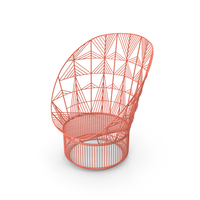 Bend Peacock Lounge Chair PNG & PSD Images