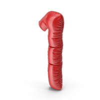 Number Balloon 1 Red PNG & PSD Images