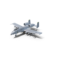 Fairchild Republic A-10C Warthog PNG和PSD图像
