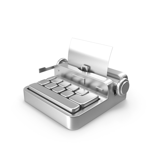 Typewriter Metal PNG & PSD Images