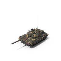 T 64 BV Main Battle Tank Camo Clean PNG & PSD Images