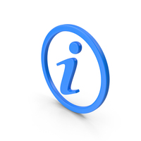 INFORMATION ICON BLUE PNG & PSD Images